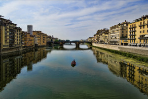 Lone Boat - Florence