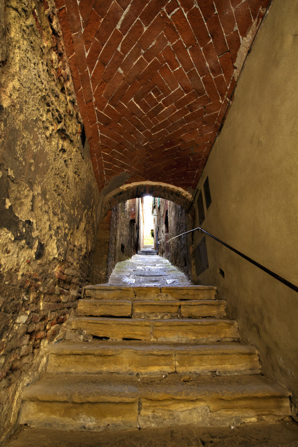 Famous Steps - Montepulciano